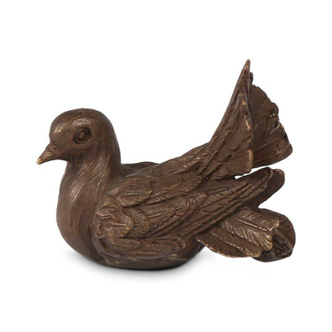 Vogel brons gegoten askamer vanaf 99 Euro