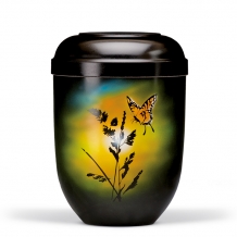 Urn (natuurvriendelijk) met airbrush: Vlinder (4500ml)