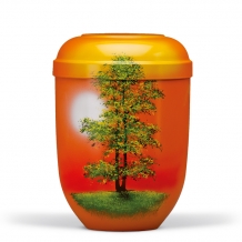 Urn (natuurvriendelijk) met airbrush: Herfstboom (4500ml)