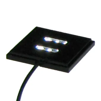 lichtsokkel 60x60mm | 2x3LED