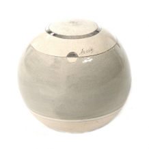 Art urn Sfera van keramiek: Mocca-Platinum (100/250/3000ml)